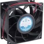 8009694402 Axial Fan, 12 V dc, DC Operation, 168.2m³/h, 14W, 1.2A Max, 80 x 80 x 38mm Hirschmann