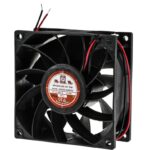 8009694405 Axial Fan, 48 V dc, DC Operation, 229.4m³/h, 17W, 400mA Max, 92 x 92 x 38mm Hirschmann