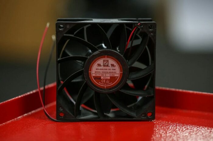 8009694405 Axial Fan, 48 V dc, DC Operation, 229.4m³/h, 17W, 400mA Max, 92 x 92 x 38mm Hirschmann — изображение 2
