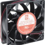 8009694407 Axial Fan, 48 V dc, DC Operation, 383.9m³/h, 48W, 1A Max, 120 x 120 x 38mm Hirschmann