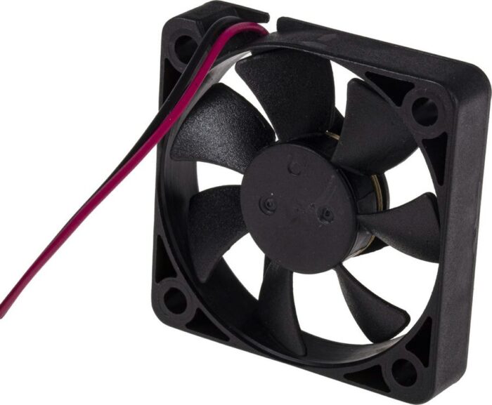8009695597 Axial Fan, 12 V dc, DC Operation, 18.7m³/h, 1.44W, 12mA Max, 50 x 50 x 10mm Hirschmann — изображение 3