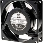 8009695598 Axial Fan, 230 V ac, AC Operation, 27cfm, 10W, 60mA Max, 92 x 92 x 26mm Hirschmann