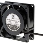 8009695599 Axial Fan, 230 V ac, AC Operation, 25cfm, 9W, 70mA Max, 80 x 80 x 26mm Hirschmann