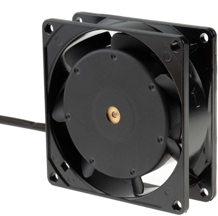 8009695599 Axial Fan, 230 V ac, AC Operation, 25cfm, 9W, 70mA Max, 80 x 80 x 26mm Hirschmann — изображение 3