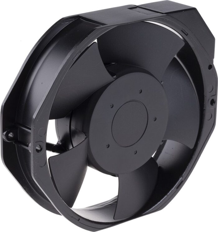 8009719380 Axial Fan, 230 V ac, AC Operation, 387.4m³/h, 28W, IP55, 172 x 150 x 38mm Hirschmann — изображение 4