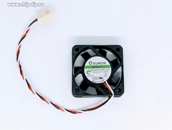 8050932058 Вентилятор Sunon MF40102VX-Q00U-A9D 24V DC 1.44W (0.06A) 40X10 3pin () Hirschmann — изображение 2