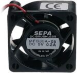 8026539255 DC axial fan, 5 V, 30 x 30 x 10 mm, 6.8 m³/h, 21 dB, ball bearing, SEPA MFB30G05 Hirschmann — изображение 2