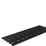 8007347240 Standart Решетка водоприемная DN150, 500х186х23 мм чугунная класса С250 517 Hirschmann