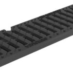 8008400854 Standart Решетка водоприемная DN100, 500х138х21 мм - щелевая пластиковая класса С250 509 Hirschmann