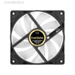 8028910597 EX295967RUS, Вентилятор с подсветкой ExeGate EX12025H3P4PMY-PWM.ARGB (120x120x25, ARGB, Hydraulic bearing (гидродинамический), 4pin + 3pin, Hirschmann — изображение 4