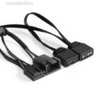 8028910597 EX295967RUS, Вентилятор с подсветкой ExeGate EX12025H3P4PMY-PWM.ARGB (120x120x25, ARGB, Hydraulic bearing (гидродинамический), 4pin + 3pin, Hirschmann — изображение 5