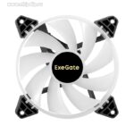 8028910598 EX295968RUS, Вентилятор с подсветкой ExeGate EX12025H3P4PYH-PWM.ARGB (120x120x25, ARGB, Hydraulic bearing (гидродинамический), 4pin + 3pin, Hirschmann — изображение 3