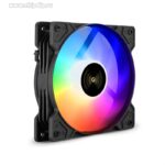 8028910601 EX295971RUS, Вентилятор с подсветкой ExeGate EX12025H6PMY-PWM.ARGB (120x120x25 мм, ARGB, Hydraulic bearing (гидродинамический), 6pin, 1200RP Hirschmann
