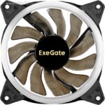8028910603 EX295973RUS, Вентилятор с подсветкой ExeGate EX12025H6PSR-PWM.ARGB (120x120x25 мм, ARGB, Hydraulic bearing (гидродинамический), 6pin, 1200RP Hirschmann — изображение 3