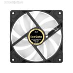 8028910595 EX295965RUS, Вентилятор с подсветкой ExeGate EX12025HM3PM.FRGB.5CS (120x120x25 мм, FRGB, Hydraulic bearing (гидродинамический), 3pin+Molex, Hirschmann — изображение 4