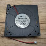 8007683472 Вентилятор SnowFan YY12032H24B 24V DC 0.60A 120X32 2pin Улитка Hirschmann