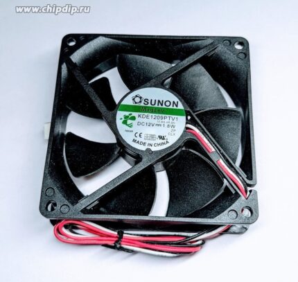 8018972743 Вентилятор Sunon KDE1209PTV1 DC 92x92x25 21V 1.8W 0.15A 3pin Hirschmann