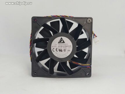 8017105906 Вентилятор Delta FFB1224XHE 120x38 24V 3.9A 4pin () Hirschmann