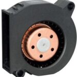 8034142718 RLF35-8/14N/2, RLF 35 Series Radial Blower, 24 V, 9.6m³/h, dc Operation, 51 x 51 x 15mm Hirschmann