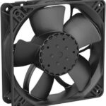8034142195 4314N/2HHPU, Axial Fan, 24 V dc, dc Operation, 250m³/h, 2.5 → 9.8W, 370mA Max, IP68, 119 x 119 x 32mm Hirschmann