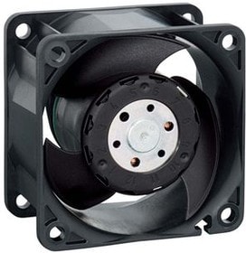 8006411293 614J/2HHPR-010, DC Fans DC Tubeaxial Fan, 60x60x32mm, 24VDC, Speed Signal/Open Collector Output Hirschmann