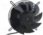 8002506038 UF200BMB23H1C2B, Вентилятор центробежный, 197х197х66мм, 230В, AC, 0.29А, 74Вт, подшипник качения, 2550об/мин, 2 прово Hirschmann — изображение 2