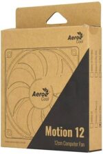 8056929814 Вентилятор для корпуса AeroCool Motion 12 Plus 4713105960778 120x120x25mm, 1200rpm, Molex + 3pin, 22.1 dBA, 60000 hrs, Hydraulic Bearing Hirschmann — изображение 3