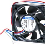 8004985479 712F/2, DC Fans Tubeaxial Fan, 70x70x15mm, 12VDC, 25.9CFM, Speed Signal/Open Collector Output Hirschmann