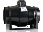 8028938248 Round In Line Extractor Fan, 31dB, Double Insulated with Motor Fitted, Duct Size 100mm Hirschmann