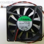 8018972740 Вентилятор SUNON KD1208PHB1 12V 2,5 W 3-pin 80x80x15 () Hirschmann