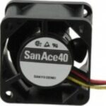 8018717226 Вентилятор SanAce 40 109P0412H3173 12V 0.195А 40x28 3pin () Hirschmann