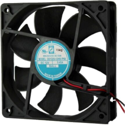 8028940003 Axial Fan, 24 V dc, DC Operation, 120cfm, 5.5W, 0.23A Max, IP68, 120 x 120 x 25mm Hirschmann