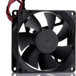 8028940007 Axial Fan, 24 V dc, DC Operation, 40cfm, 2.9W, 0.12A Max, IP68, 80 x 80 x 25mm Hirschmann