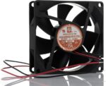 8028940008 Axial Fan, 48 V dc, DC Operation, 40cfm, 3.8W, 0.08A Max, IP68, 80 x 80 x 25mm Hirschmann