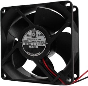 8028940009 Axial Fan, 24 V dc, DC Operation, 75.1cfm, 7.8W, 0.33A Max, IP68, 80 x 80 x 32mm Hirschmann