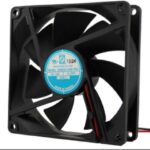 8028940010 Axial Fan, 12 V dc, DC Operation, 50cfm, 3W, 0.29A Max, IP68, 92 x 92 x 25mm Hirschmann