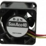8018717228 Вентилятор SanAce40 109P0412J3033 12V 0.195А 40x28 3pin () Hirschmann