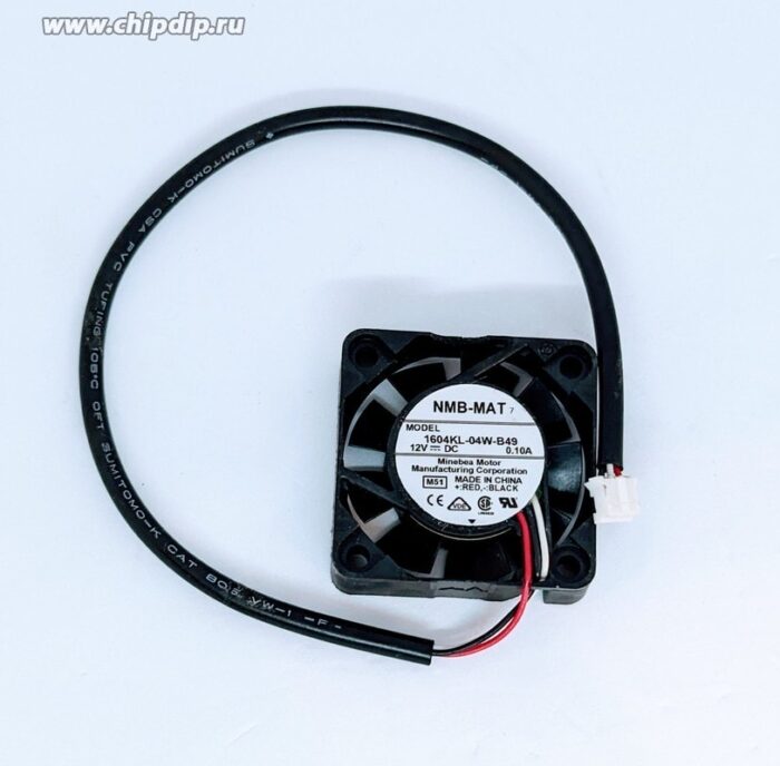 8007079225 Вентилятор NMB-MAT 1604KL-04W-B49 40x10мм 12V 0.1A OEM Hirschmann — изображение 2