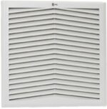 8028941380 Filter Fan, 230 V, AC Operation, 272m³/h Filtered, 316m³/h Unimpeded, IP54, 254x254mm Hirschmann