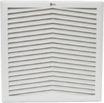 8028941381 Filter Fan, 230 V, AC Operation, 586m³/h Filtered, 671m³/h Unimpeded, IP54, 254x254mm Hirschmann