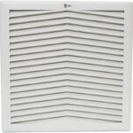 8028941381 Filter Fan, 230 V, AC Operation, 586m³/h Filtered, 671m³/h Unimpeded, IP54, 254x254mm Hirschmann