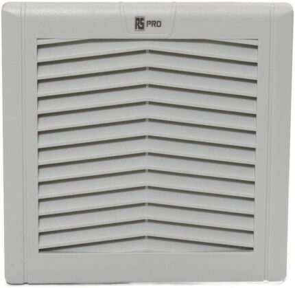 8028941385 Filter Fan, 24 V dc, AC Operation, 180m³/h Filtered, 180m³/h Unimpeded, IP54, 149x149mm Hirschmann