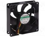 8002584666 MF92252V1-1000U-G99, Вентилятор осевой, 24В DC, 92x92x25мм, 87,5куб.м/ч, 34дБА, Vapo Hirschmann