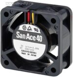 8018717222 Вентилятор SanAce40 109P0412F601 12v 0.09A () Hirschmann