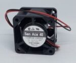 8010321922 Вентилятор Sanyo Denki 109P0412H302 12v, 0.195A, 40х40х28мм, 2.34Вт, качения, 8700об/мин, 2pin Hirschmann — изображение 3