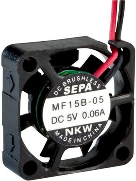 doc041930384 8012537299 MF15B05-008, DC Axial Fan, 5 V, Square, 15 mm, 4.5 mm, MagFix Hirschmann — изображение 1