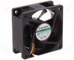 8002625891 MF60252VX-1000U-G99, Вентилятор осевой, 24В DC, 60x60x25мм, подшипник Vapo, 45,63куб.м/ч, 27дБА () Hirschmann — изображение 2