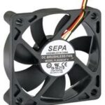 8012537305 PLB60B05FSE35A,DC Axial Fan, 5 V, Square, 60 mm, 15 mm, Ball Bearing Hirschmann