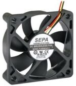 8012537305 PLB60B05FSE35A,DC Axial Fan, 5 V, Square, 60 mm, 15 mm, Ball Bearing Hirschmann