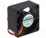 8007035672 MF30151V1-1000U-G99, Вентилятор осевой, 12В DC, 30x30x15мм, подшипник Vapo, 10,14куб.м/ч, 27дБА Hirschmann — изображение 2